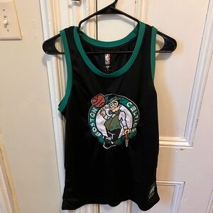 NBA Boston Celtics Black and Green Tank Top